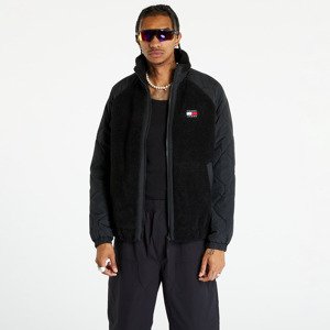 TOMMY JEANS Tjm Mix Media Sherpa Black