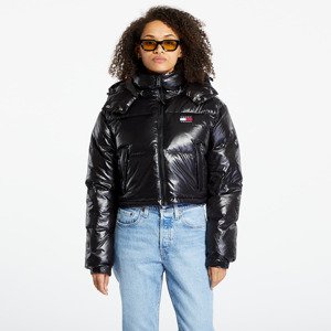 Tommy Jeans Alaska Cropped Puffer Jacket Black