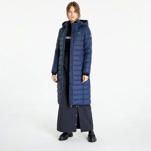 TOMMY JEANS Tjw Basic Hooded Coat Blue