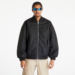 TOMMY JEANS Oversized Tonal Applique Bomber Jacket Black