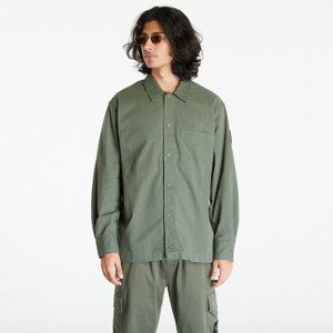 Košile Calvin Klein Jeans Topstitch Woven Shirt Green M