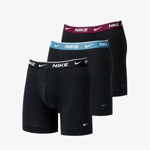 Nike Everyday Cotton Stretch Dri-FIT Trunk 3-Pack Black