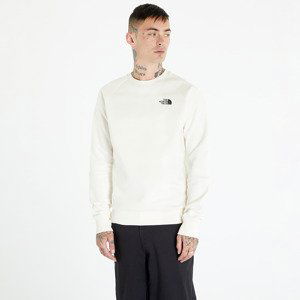 The North Face M Raglan Red Box Crewneck New Gardenia White