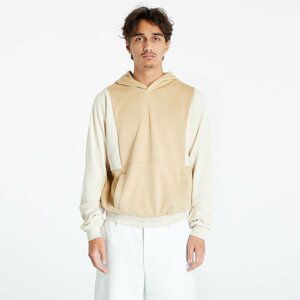 Mikina Urban Classics Cut On Sleeve Hoody Union Beige/ Soft Sea Grass M