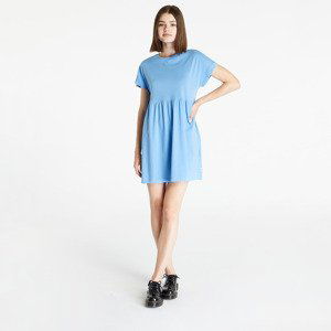 Urban Classics Ladies Organic Empire Valance Tee Dress Horizon Blue