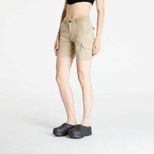 Šortky Urban Classics Ladies High Waist Cargo Shorts Union Beige W29