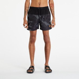 Urban Classics Block Swim Shorts Black/ Dark Camo