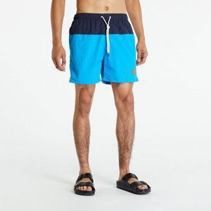 Urban Classics Block Swim Shorts Navy/ Tur