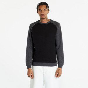 Mikina Urban Classics 2-tone Raglan Crewneck Black/ Grey M