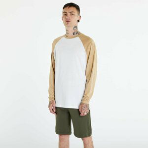 Urban Classics Organic Oversized Raglan Longsleeve White/ Union Beige