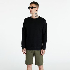 Urban Classics Oversized Open Edge Crew Black