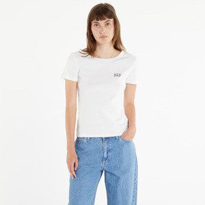 GAP V-SS Rib Tee V2 Global White