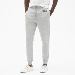 Tepláky GAP V-Heritage Logo Jogger Light Heather Grey M