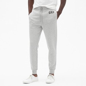 Tepláky GAP V-Heritage Logo Jogger Light Heather Grey L