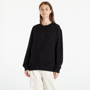 GAP Ft Logo Boyfriend Crew Black