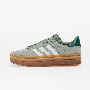 adidas Originals Gazelle Bold W Silver Green/ Ftw White/ Collegiate Green