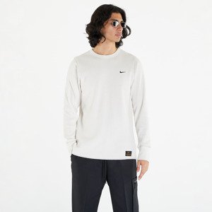 Nike Life Men's Long Sleeve Heavyweight Waffle Top Phantom/ Light Iron Ore/ Black