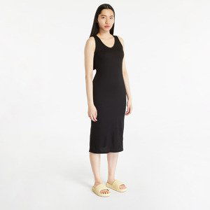 Urban Classics Ladies Midi Sleeveless Rib Dress Black