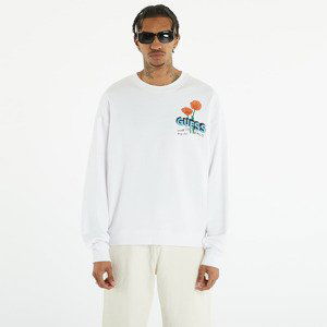 GUESS Go Earth Day Floral Crewneck Pure White