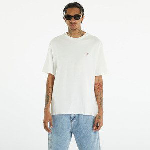 GUESS Go Triangle Logo Tee White Peaks