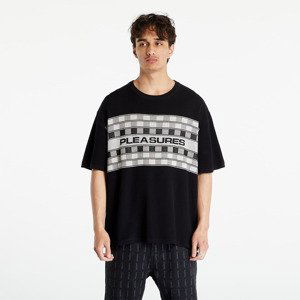 PLEASURES Check Knit Shirt Black