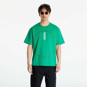 PLEASURES Saw Heavyweight T-Shirt Green