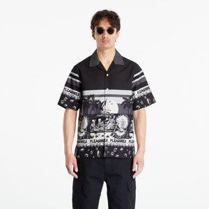 PLEASURES Beach Button Down Black