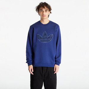 Mikina adidas Applique Crew Dark Blue S