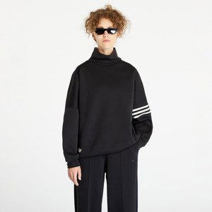 adidas Originals Adicolor Oversized High Neck Sweatshirt Black