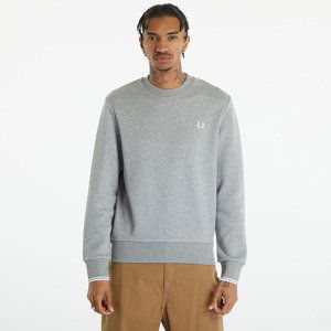 Mikina FRED PERRY Crew Neck Sweatshirt Steel Marl M