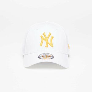 New Era 940 Mlb League Essential 9FORTY New York Yankees Optic White/ Papya Smoothie