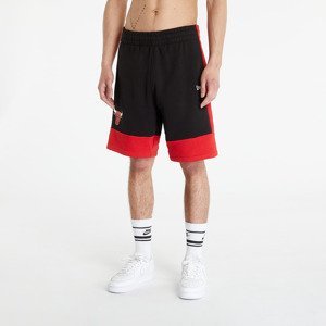 New Era Chicago Bulls NBA Colour Block Shorts Black/ Front Door Red