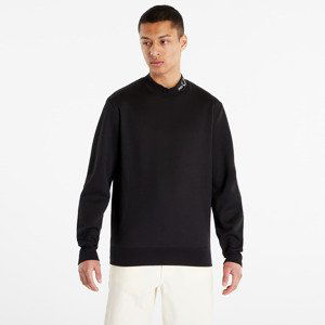 FRED PERRY Branded Collar Sweatshirt Black