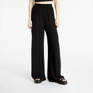 Urban Classics Ladies Wide Leg Viscose Pants Black