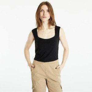 Urban Classics Ladies Short Corsage Top Black