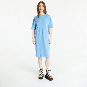 Urban Classics Ladies Organic Oversized Slit Tee Dress Horizon Blue