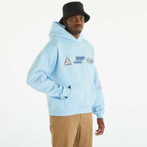 Mikina PREACH Oversized Multi Logo H GOTS Sky Blue XL