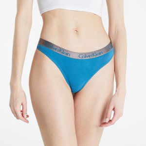 Calvin Klein Calvin Klein Radiant Cotton Thong 3 Pack Tapestry Teal/ White/ Citrina