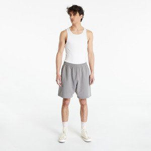 Nike Solo Swoosh Men's French Terry Shorts Flat Pewter/ White