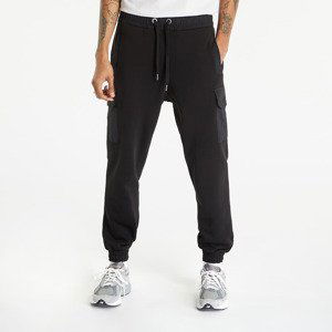 Tepláky Alpha Industries Sweat Nylon Cargo Jogger Black XL