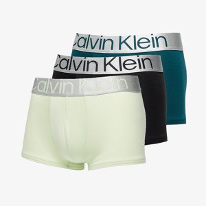 Calvin Klein Reconsidered Steel Microfiber Low Rise Trunk 3-Pack Black/ Ponderosa Pine/ Spring Onion