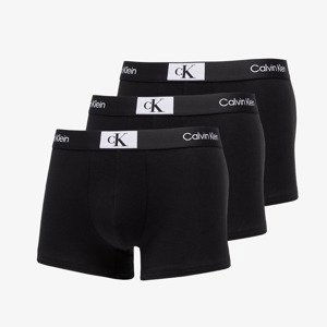 Boxerky Calvin Klein ´96 Cotton Stretch Trunks 3-Pack Black/ Black/ Black S