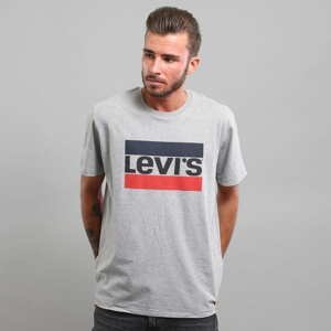 Tričko s krátkým rukávem Levi's ® Sportawear Logo Graphic 84 melange šedé