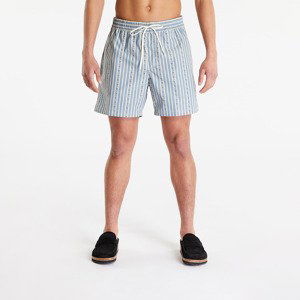 Plavky Vans Primary Stripe Elastic Boardshort Antique White/ Dress Blues S