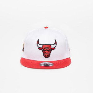 New Era Chicago Bulls Crown Patches 9FIFTY Optic White