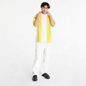 TOMMY JEANS Oversized Archive Polo Star Fruit Yellow/ White