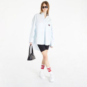 TOMMY JEANS Super Oversized Shirt Shimmering Blue