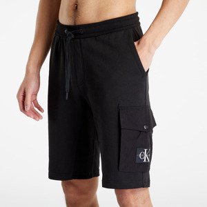 CALVIN KLEIN JEANS Monologo Badge Shorts Black