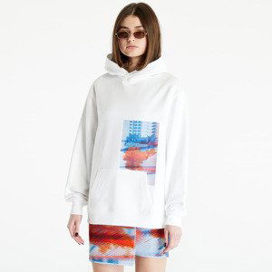 CALVIN KLEIN JEANS Motion Floral Aw Hoodie White