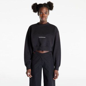 Mikina CALVIN KLEIN JEANS Institutional Mock Sweatshirt Black XL